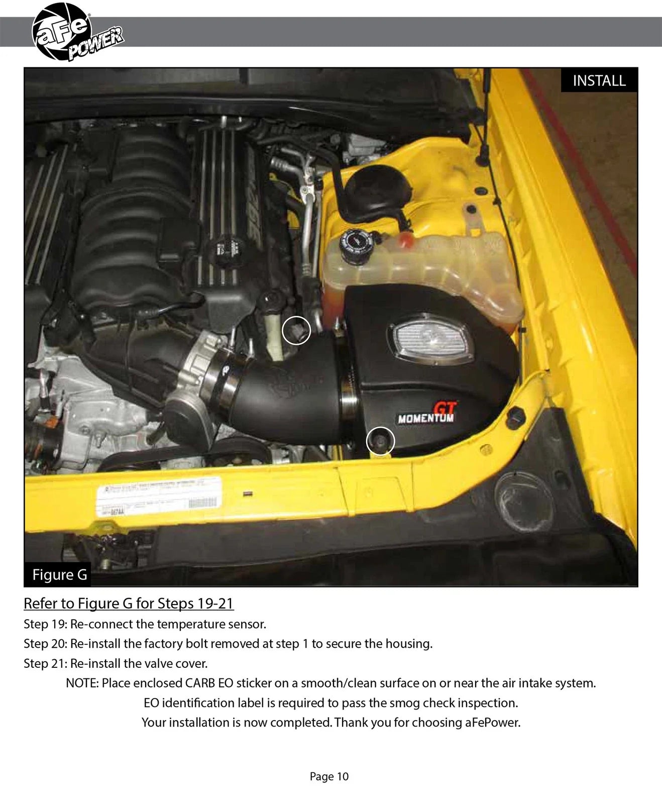 aFe Momentum GT Pro 5R Stage-2 Intake System 11-16 Dodge Challenger/Charger V8-6.4L