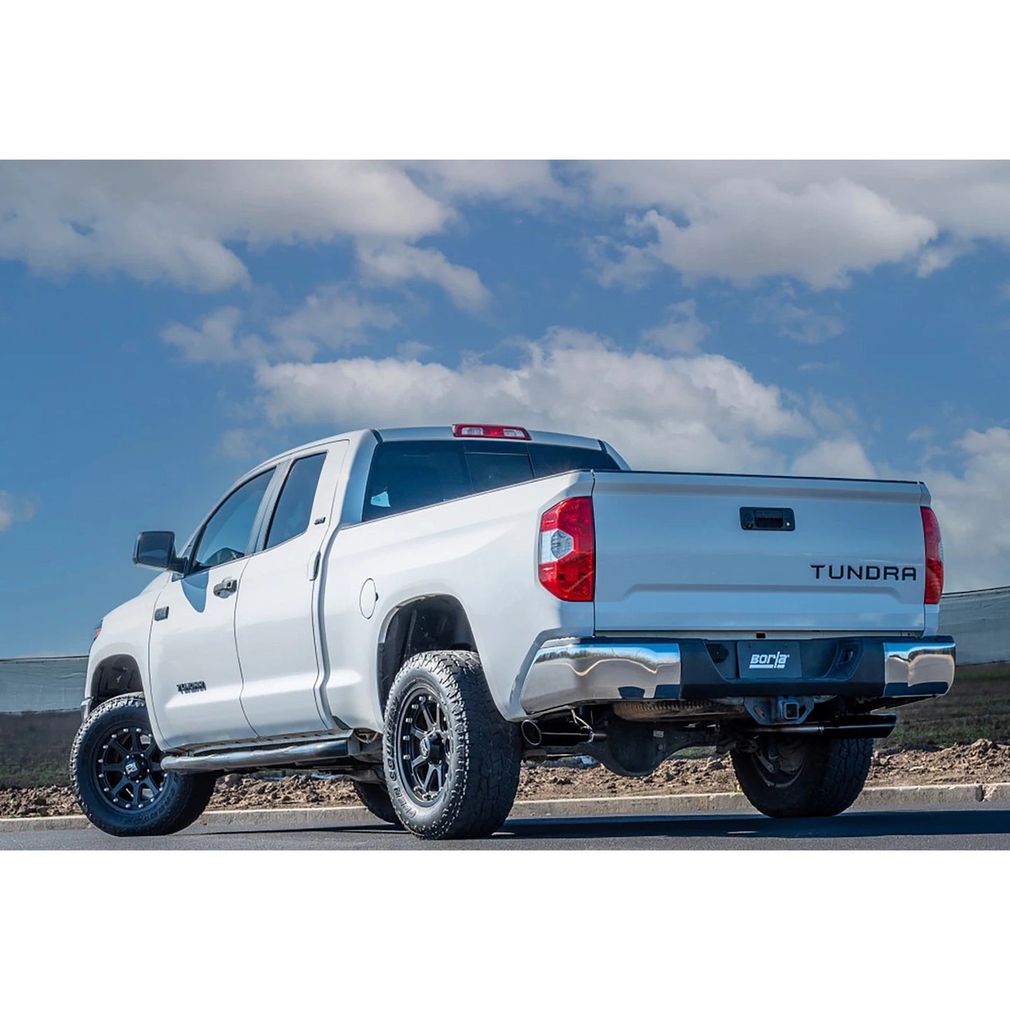 Borla 07-21 Toyota Tundra 4.6L/5.7L Cat-Back Touring SS Catback Exhaust w/ Black Chrome Tips
