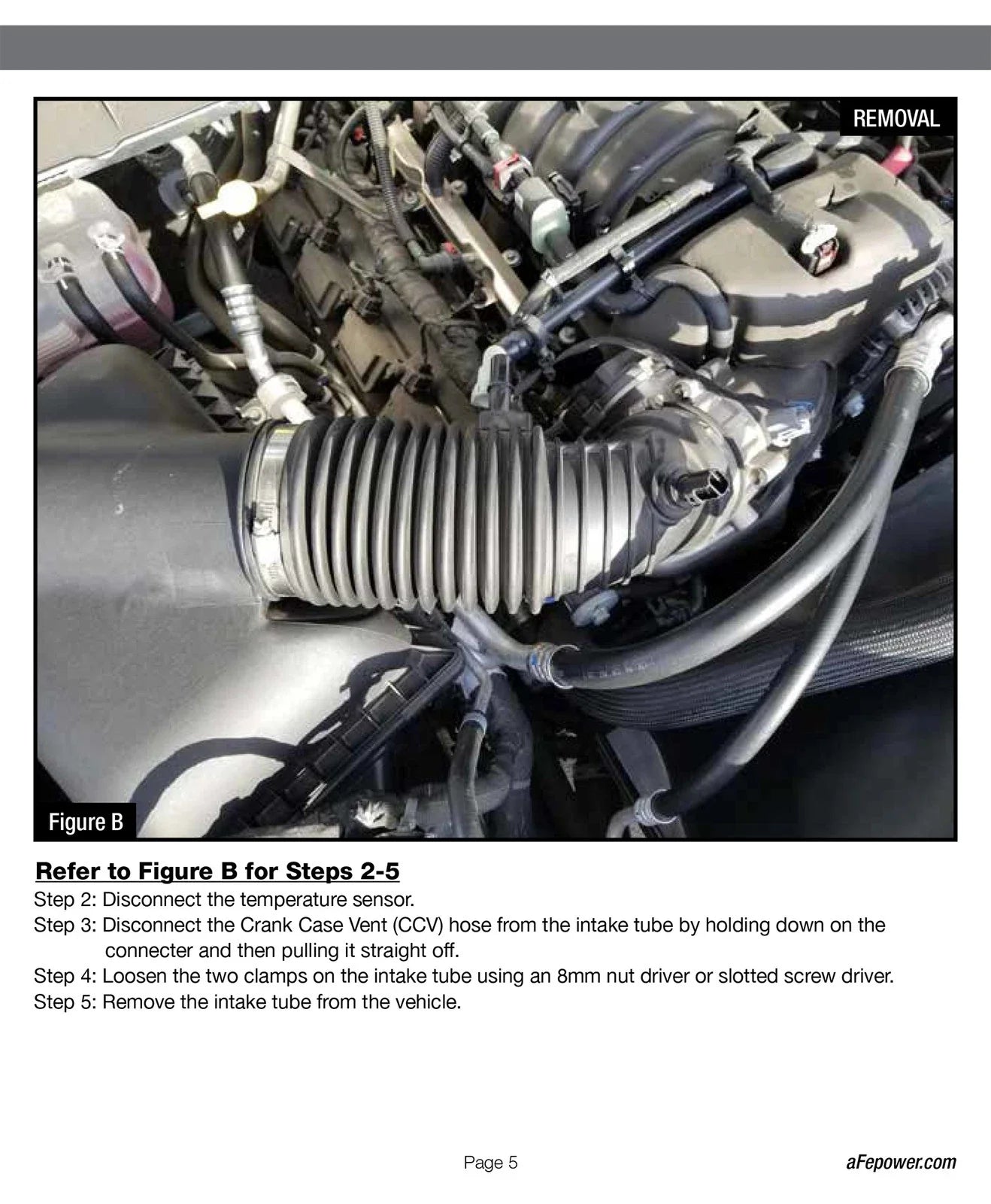 aFe Momentum GT Pro 5R Cold Air Intake System 2017 RAM 2500 Power Wagon V8-6.4L HEMI