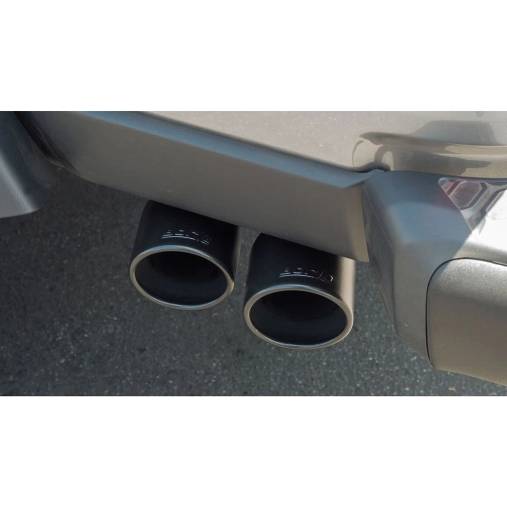 Borla 2020 Jeep Gladiator JT 3.6L V6 AT/MT AWD 2.75-2in Touring Catback Ceramic Blk Tailpipe & Tips