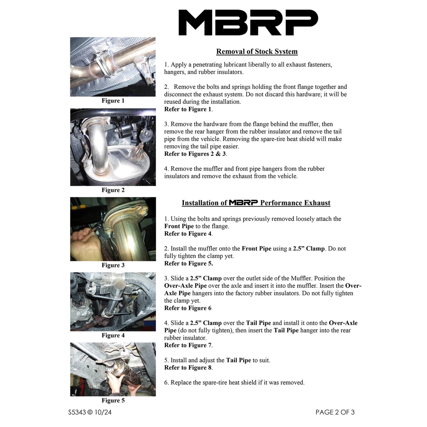 MBRP 04-21 Toyota 4Runner 4.0L 3in T304 Stainless Steel Cat Back Single Side Exit