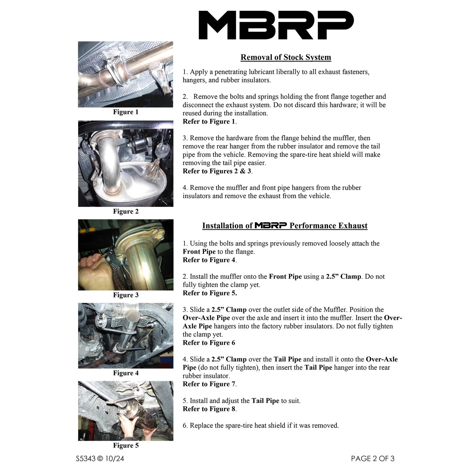 MBRP 04-21 Toyota 4Runner 4.0L 3in T304 Stainless Steel Cat Back Single Side Exit