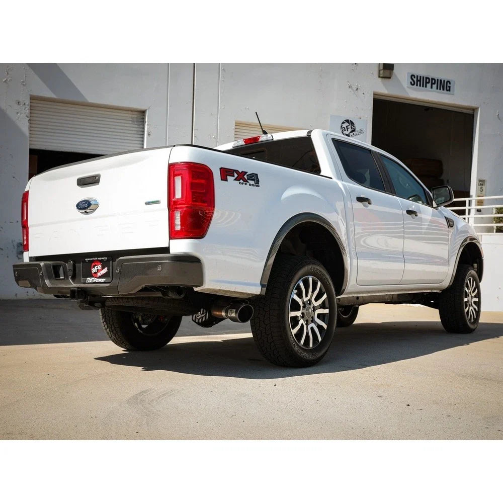 aFe Apollo GT Series 3in 409 SS Axle-Back Exhaust 2019 Ford Ranger 2.3L w/ Black Tips