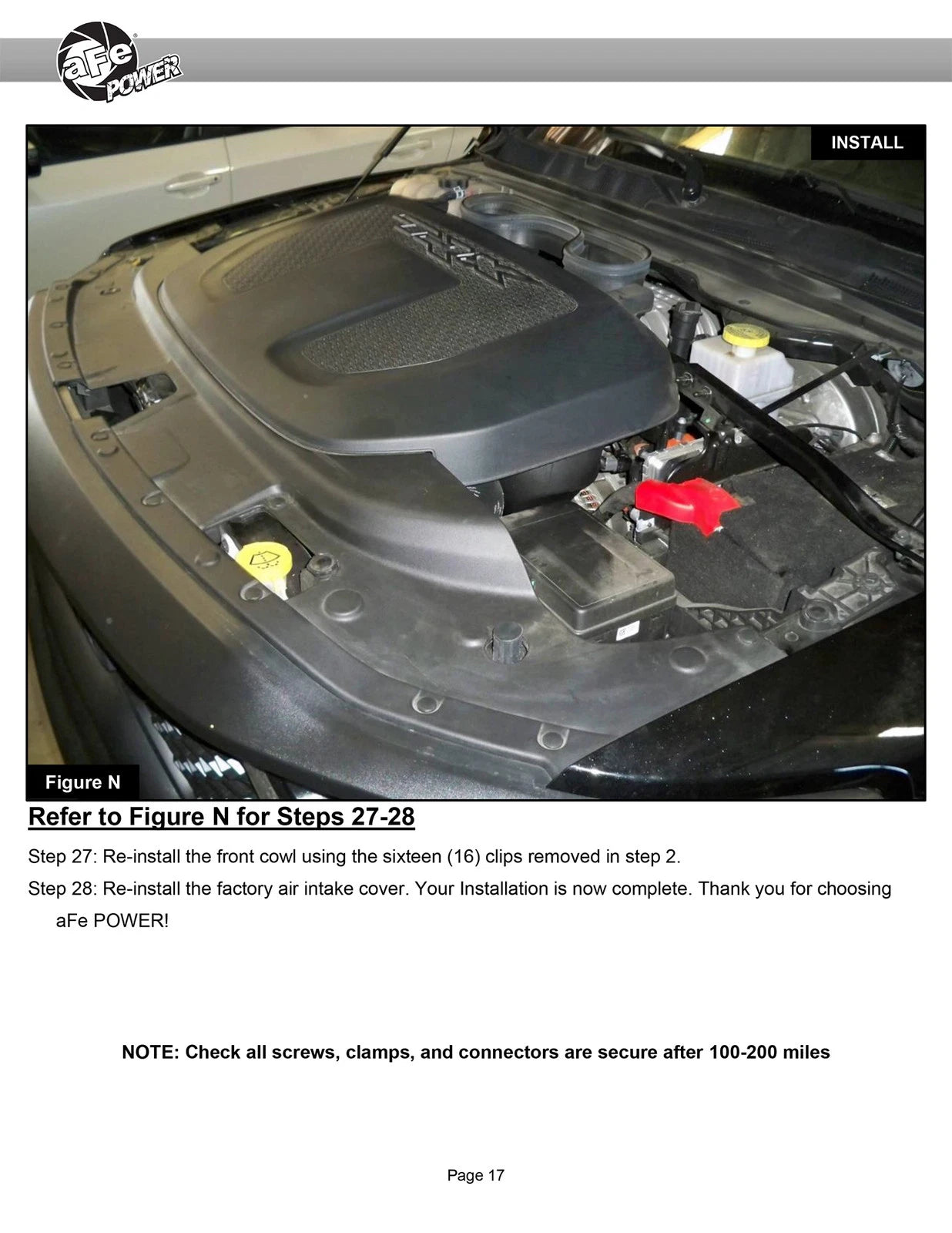 aFe 21-23 Ram 1500 TRX HEMI V8 6.2L (sc) Super Stock Induction System w/ Pro 5R Filters