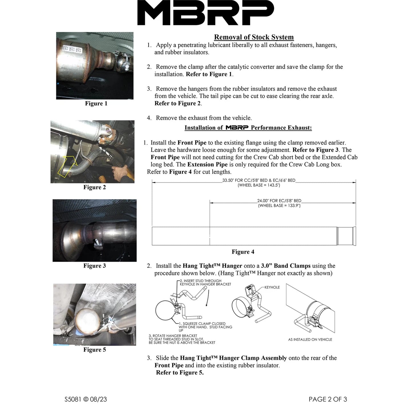 MBRP 09+ Chevrolet Silverado 1500 4.3L 3in Pre-Axle Dual Outlet Cat Back - T409