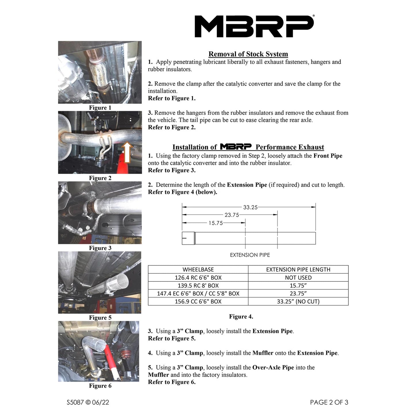 MBRP 2019 Chevrolet/GMC 1500 Silverado/Sierra 4.3L & 5.3L 3 in Cat Back, Single Side (Black Coated)