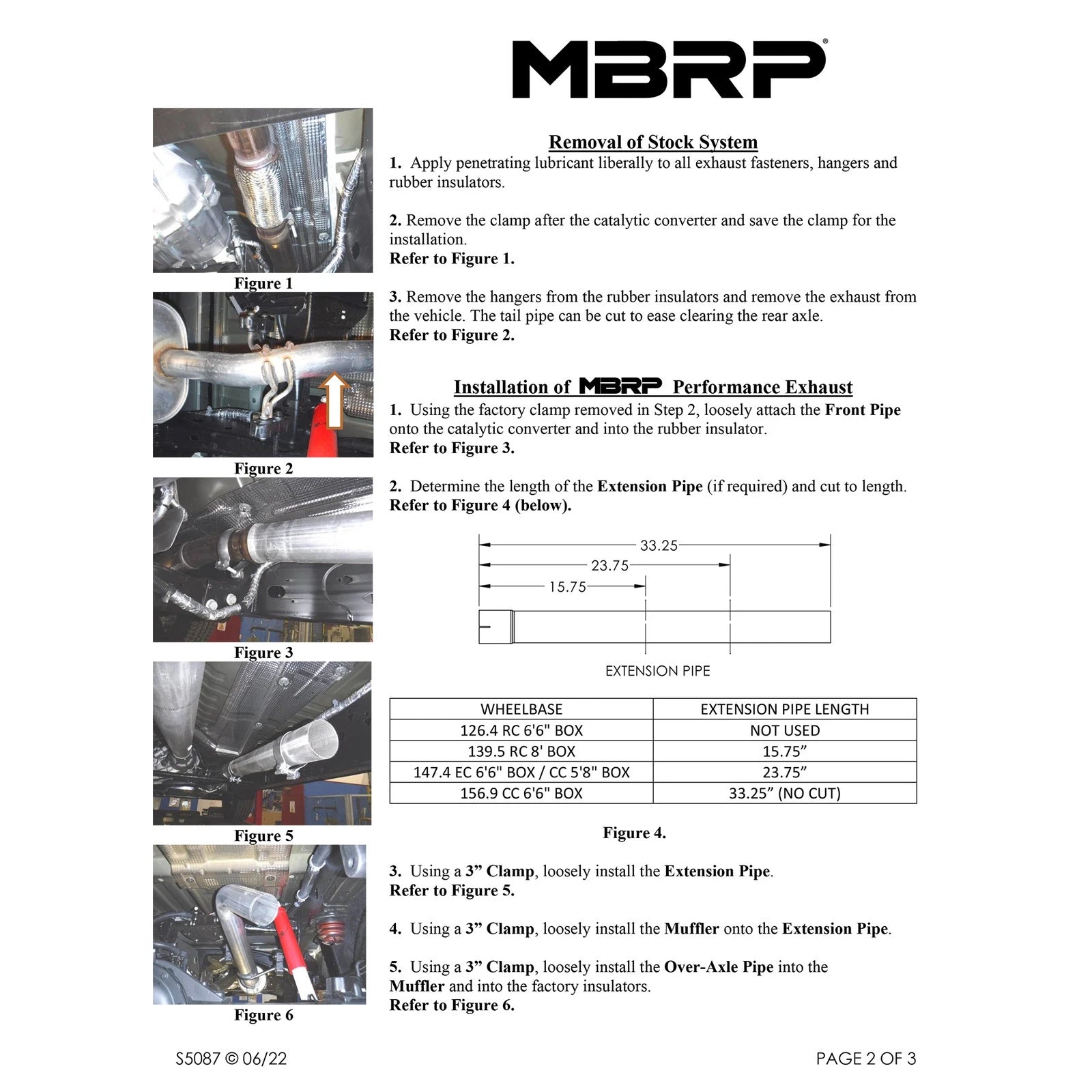 MBRP 2019 Chevrolet/GMC 1500 Silverado/Sierra 4.3L & 5.3L 3 in Cat Back, Single Side (Black Coated)
