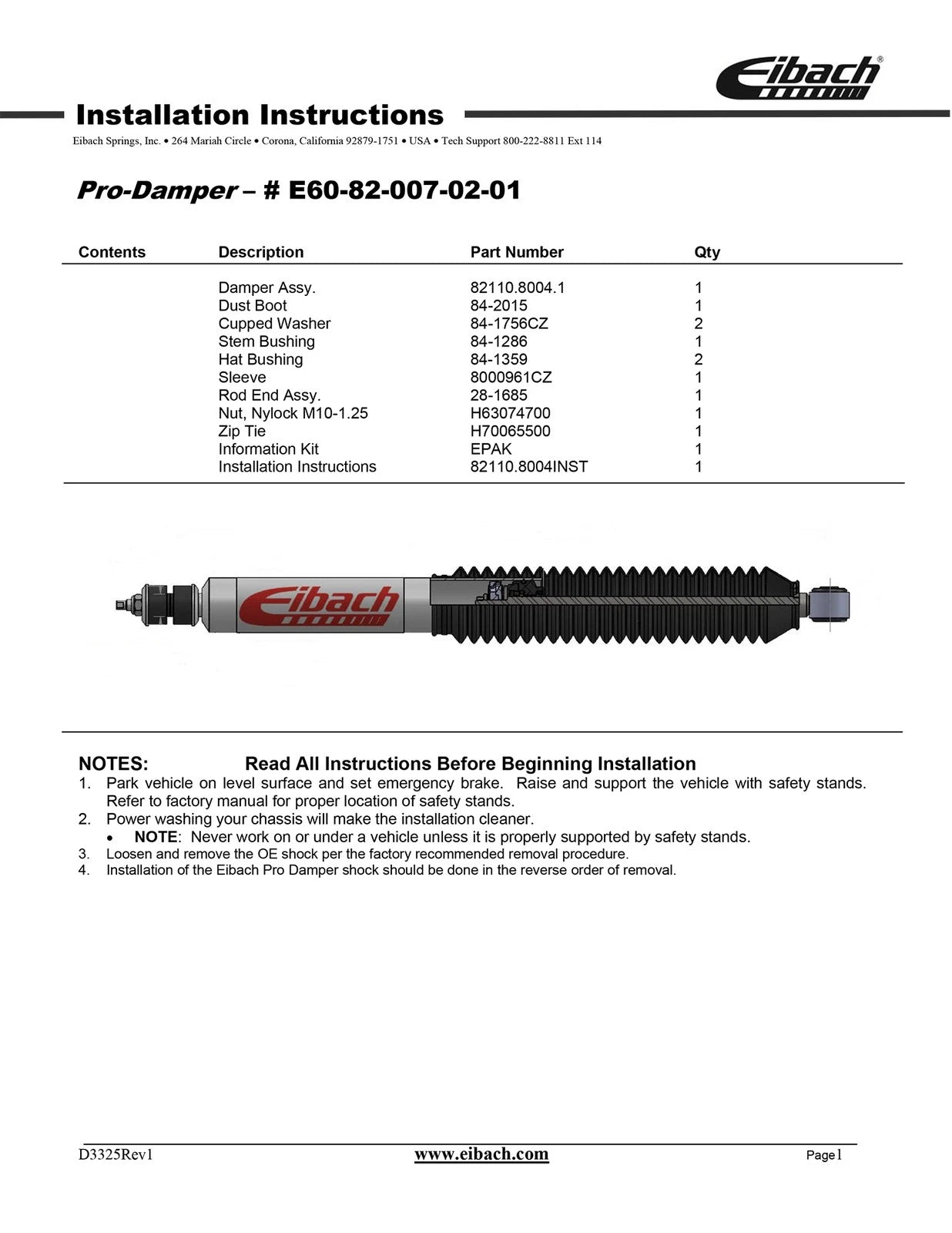 Eibach 05-15 Toyota Tacoma 2WD Pro-Truck Coilover Stage 2 (Front Coilovers + Rear Shocks)