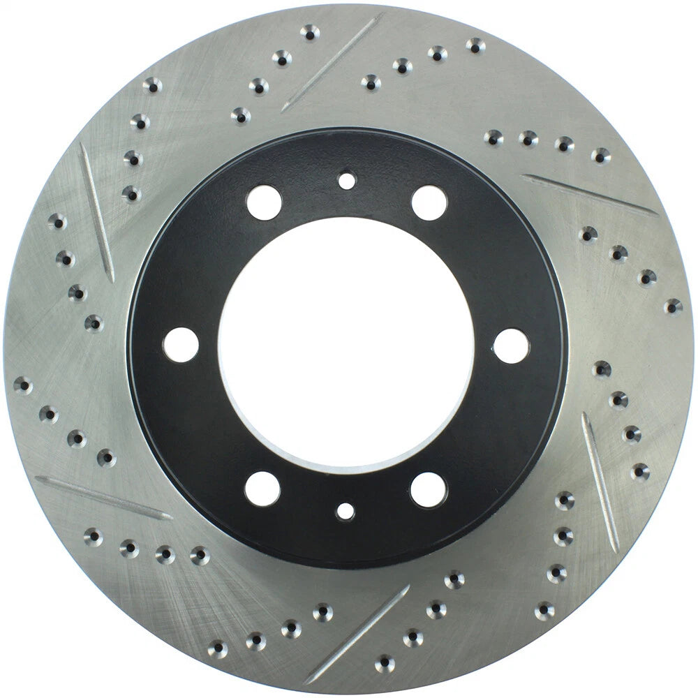 StopTech 07-08 Toyota FJ Cruiser / 05-08 Tacoma (6 lug) / 03-08 4 Runner (319mm disc) SportStop Slo