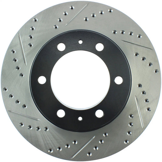 StopTech 07-08 Toyota FJ Cruiser / 05-08 Tacoma (6 lug) / 03-08 4 Runner (319mm disc) SportStop Slo