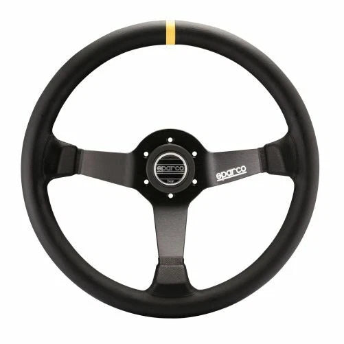 Sparco Steering Wheel 345 Leather Black