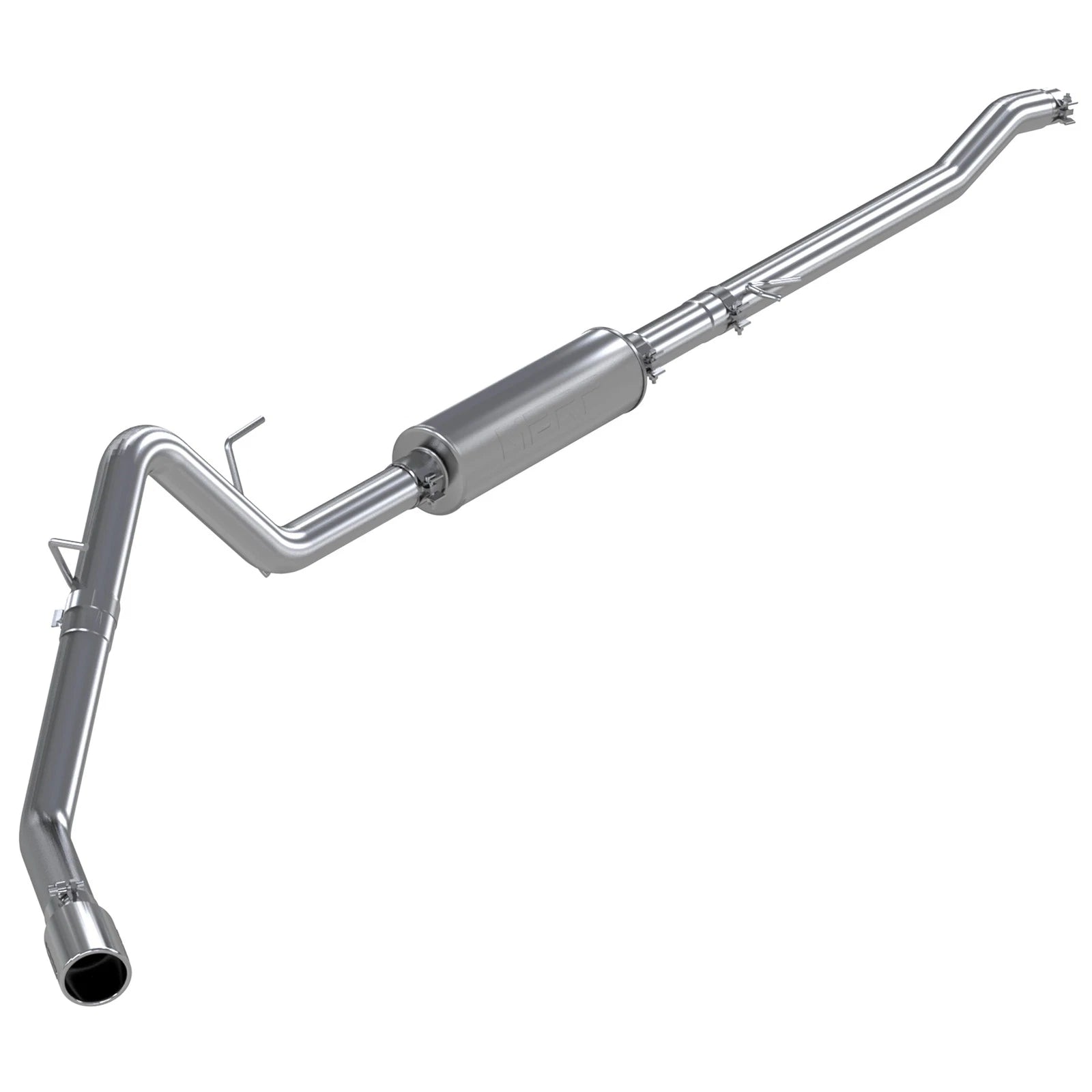 MBRP 2005-2007 Dodge Dakota 3.7/4.7L 3 Cat Back Single Side