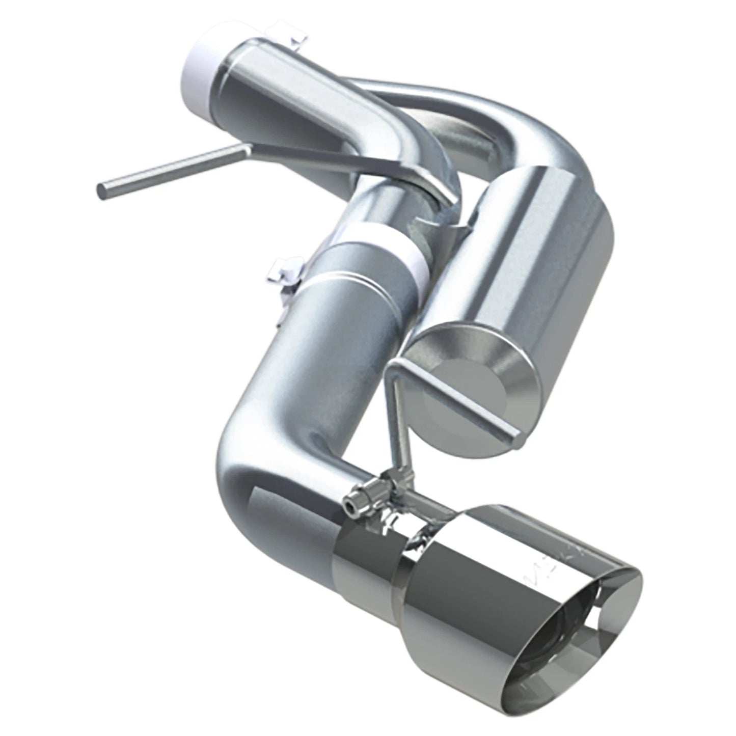 MBRP 16-19 Chevrolet Camaro SS Dual Rear Exit Axle Back w/ 4.5in OD Tips - T409 (Non NPP Models)