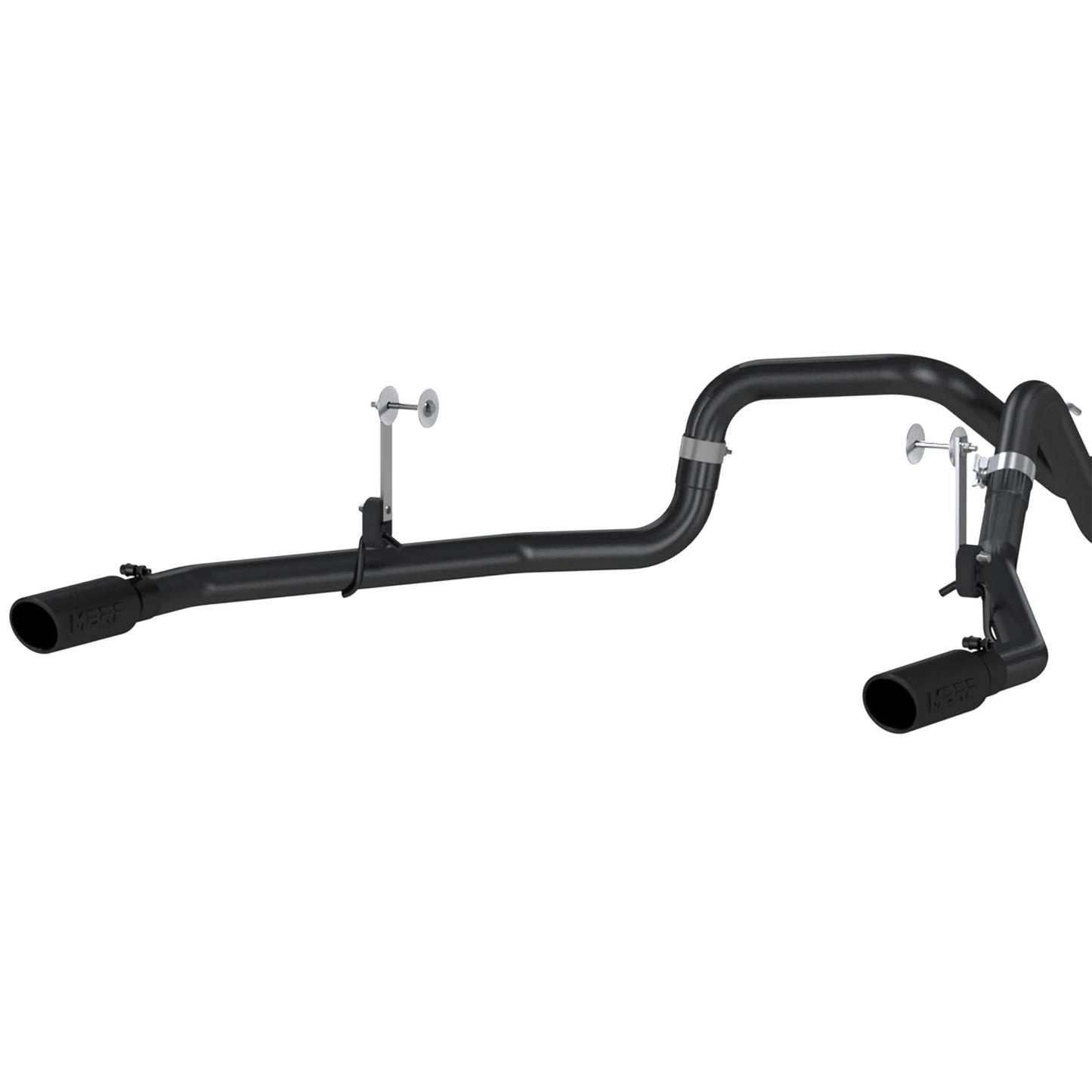 MBRP 2015 Ford F-150 5.0L 3in Cat Back Dual Split Rear Exit Black Exhaust System