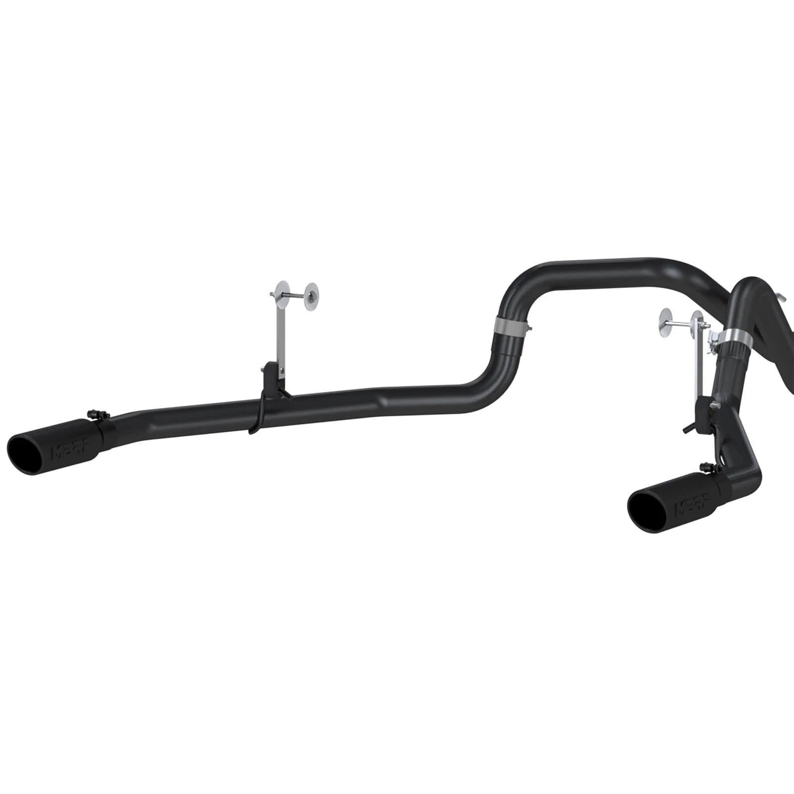 MBRP 2015 Ford F-150 5.0L 3in Cat Back Dual Split Rear Exit Black Exhaust System