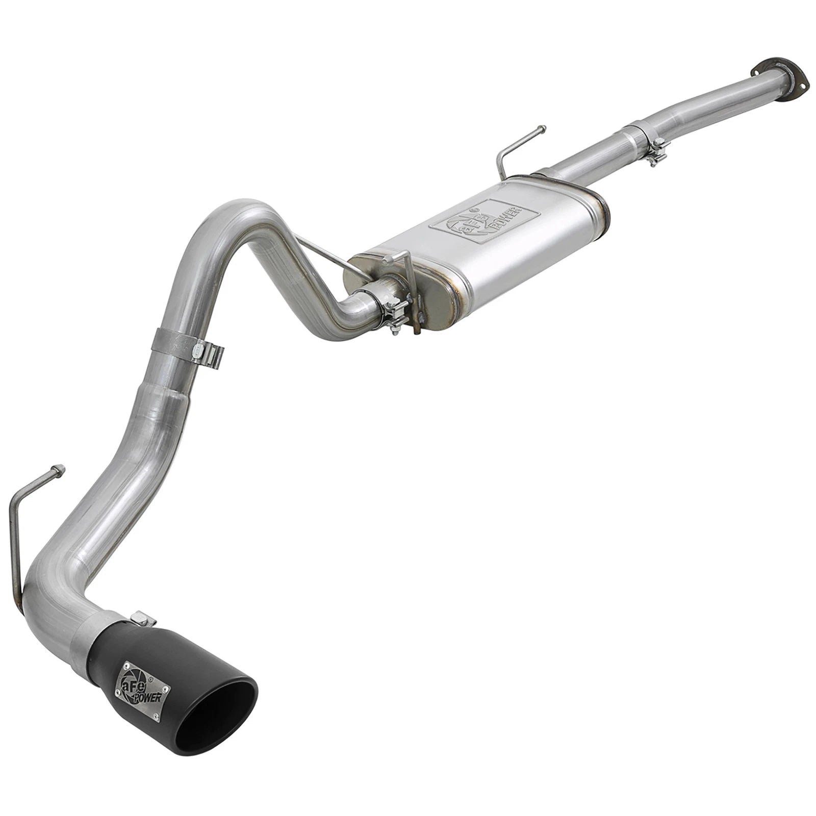 aFe MACH Force-Xp 2-1/2in 304 SS Cat-Back Exhaust w/Black Tips 2016+ Toyota Tacoma L4-2.7L / V6-3.5L