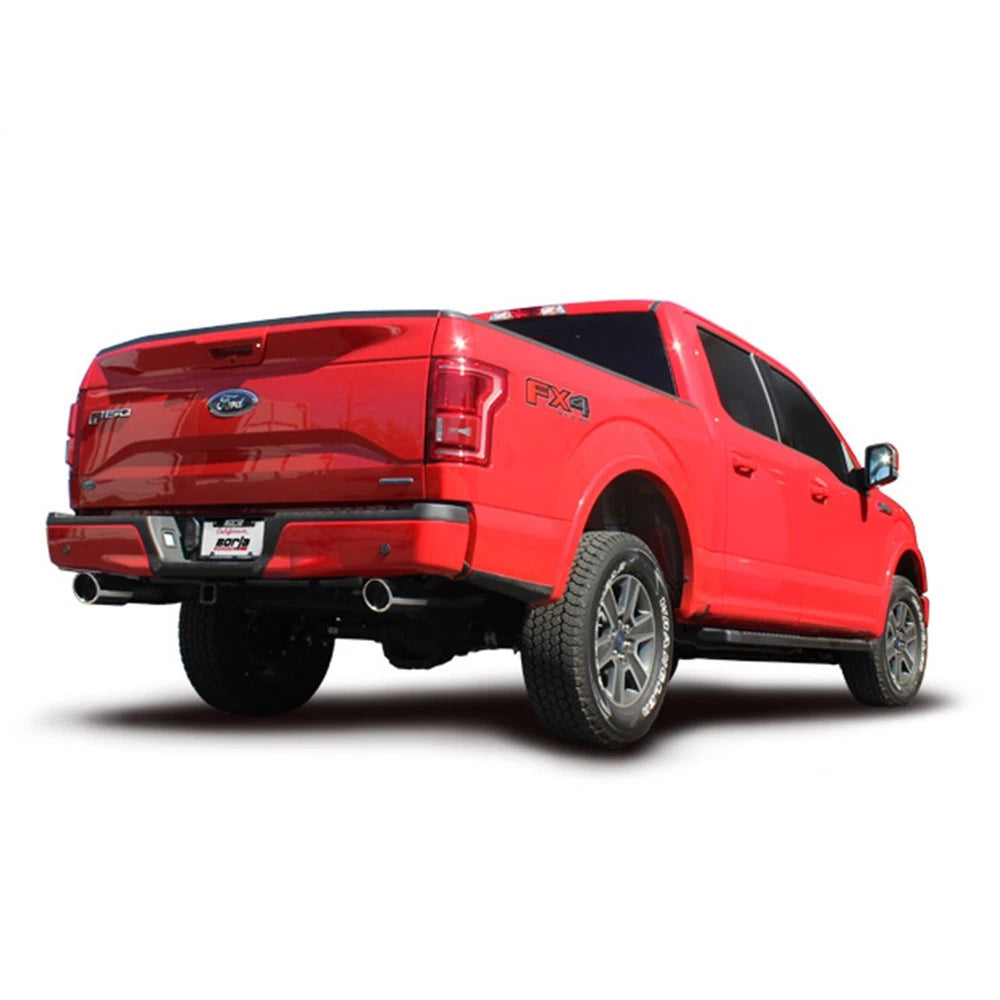 Borla 15-16 Ford F-150 2.7L/3.5L V6 / 5.0L V8 Ext. Cab Std. Bed CB Exh Touring Single Split Rear Ext