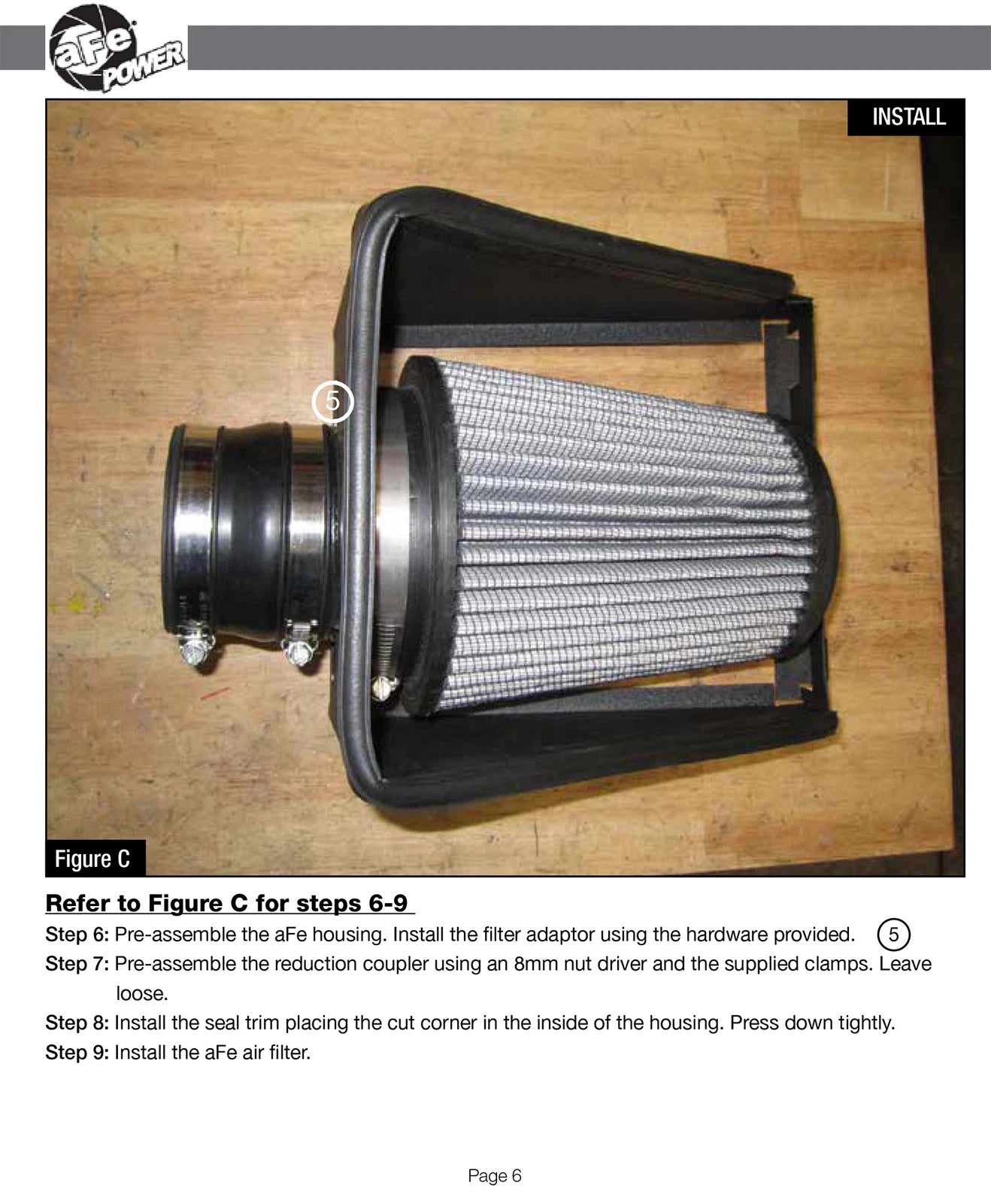 aFe FULL METAL Power Intakes Stage-2 PDS AIS PDS; Ford Ranger 04-11 V6-4.0L