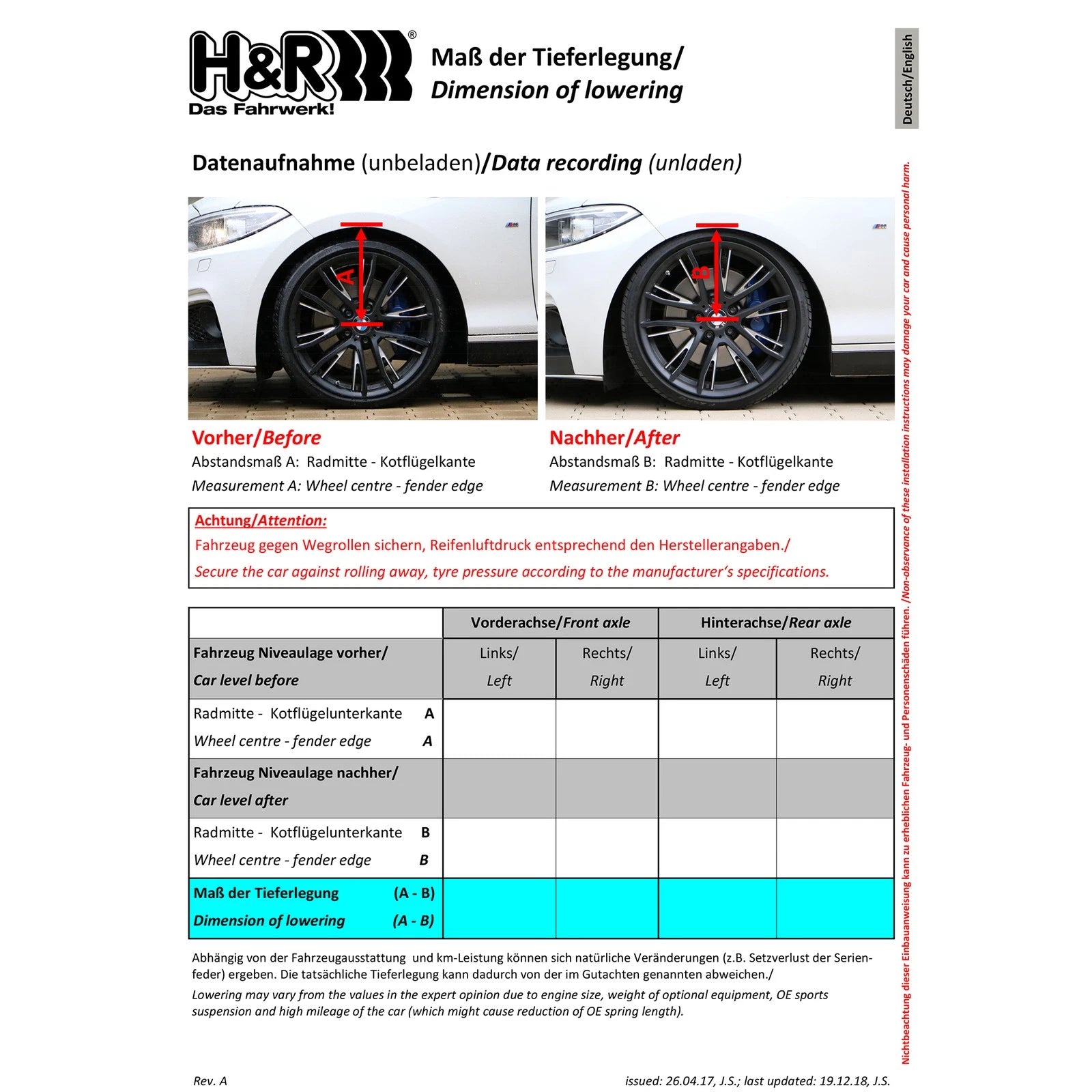 H&R 03-09 Mercedes-Benz CLK500/CLK55 AMG/CLK550 W209 Sport Spring