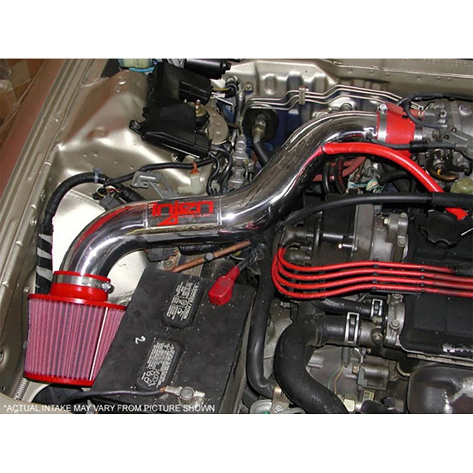 Injen 90-93 Acura Integra L4 1.8L Black IS Short Ram Cold Air Intake