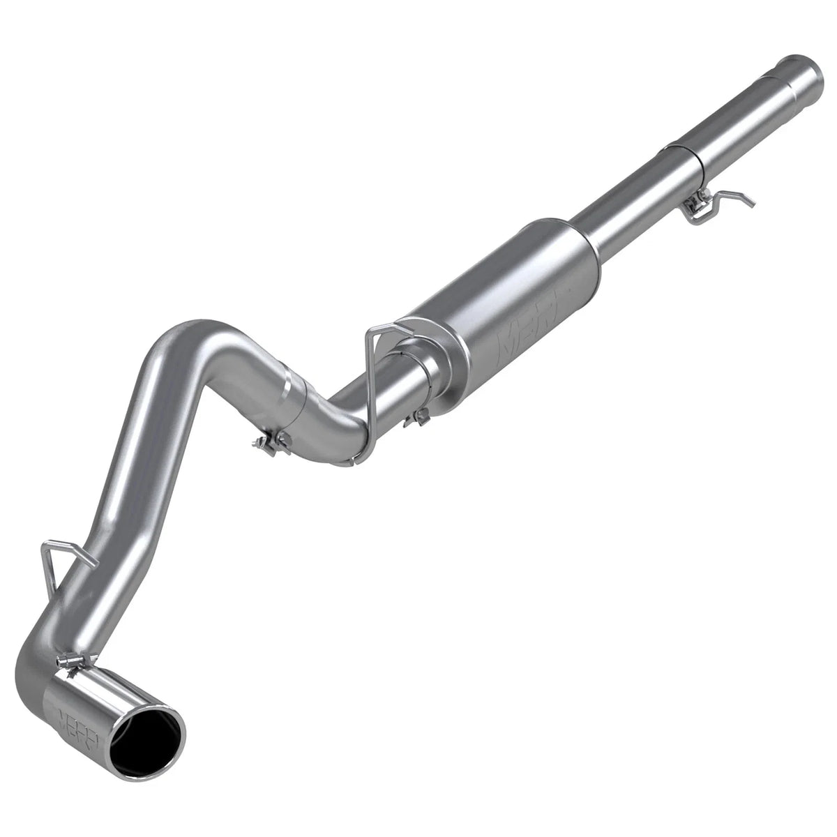MBRP 11-13 Chevy 1500 Silverado/GMC Sierra 6.2L V8 3.5in Cat Back Single Side Exhaust AL
