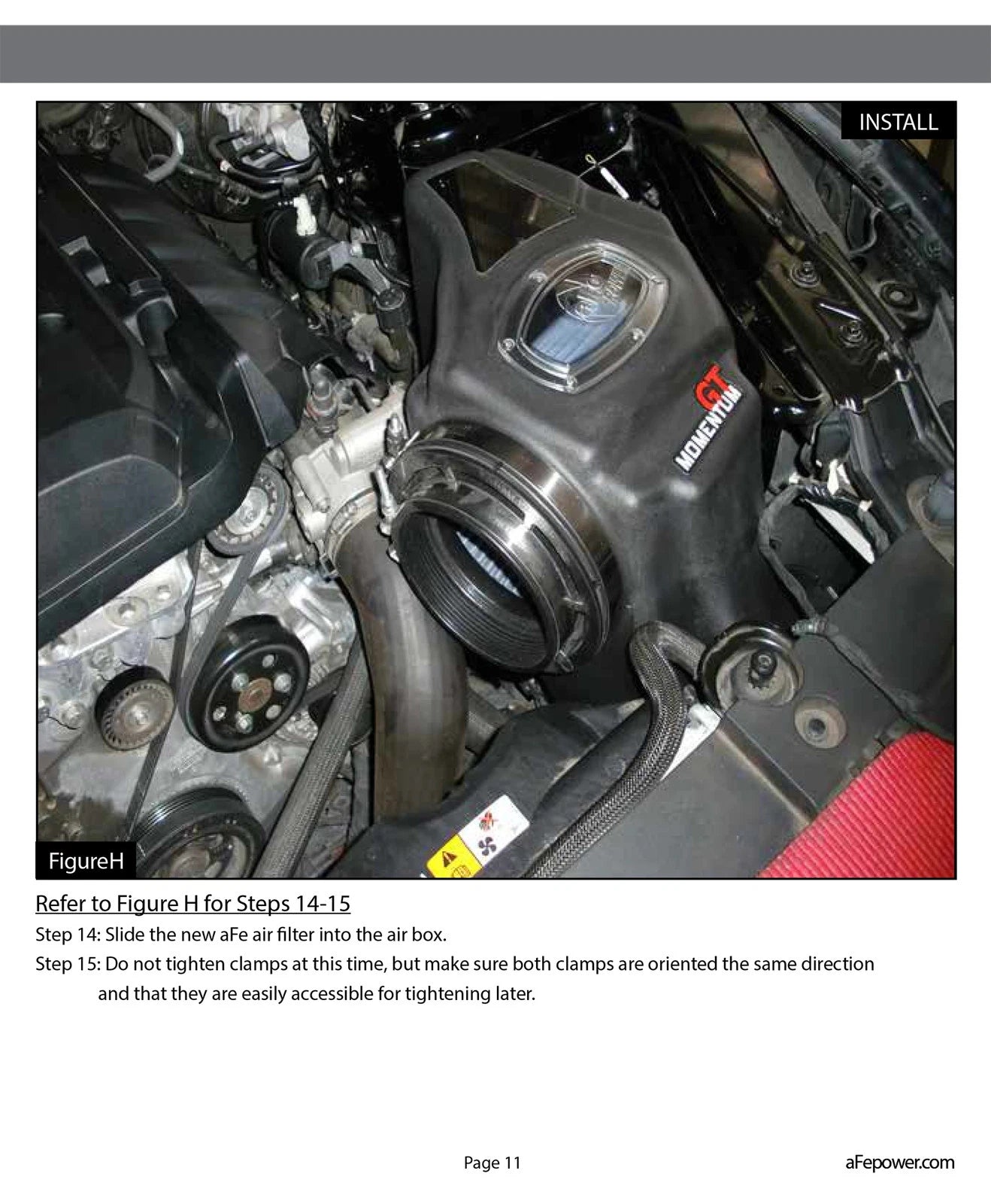 aFe Momentum GT Pro 5R Intake System 15-16 Ford Mustang L4-2.3L EcoBoost