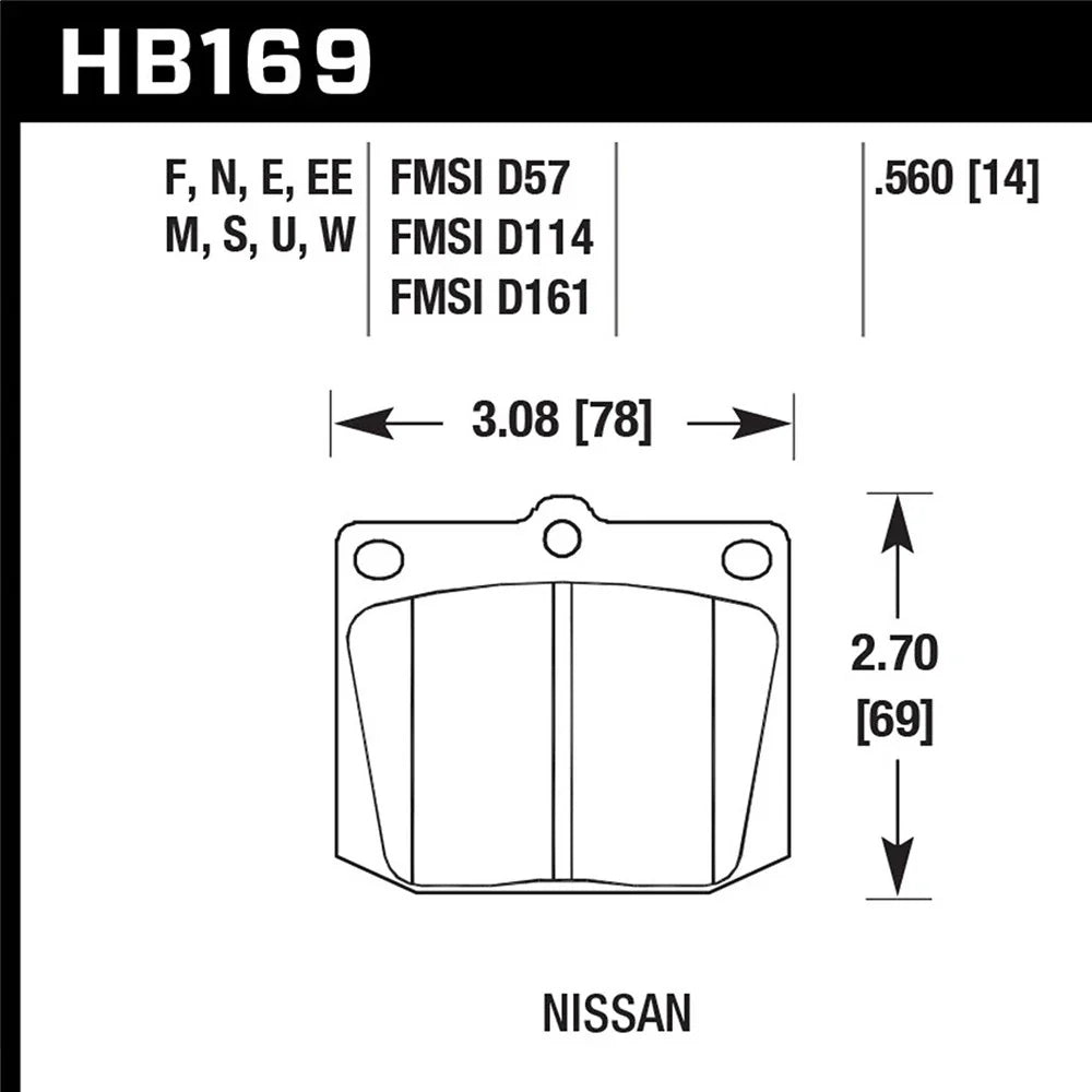 Hawk HPS Street Brake Pads