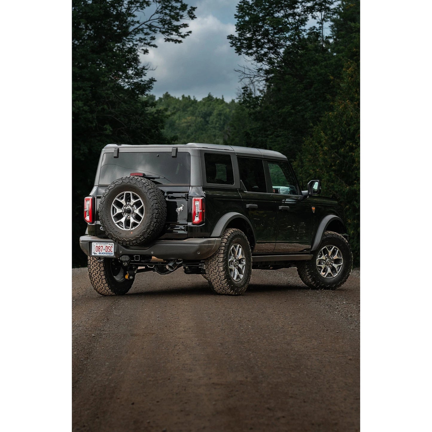 MBRP 21-Up Ford Bronco 2.3L/2.7L EcoBoost 2/4DR Aluminized Steel High Clearance Cat-back Exhaust