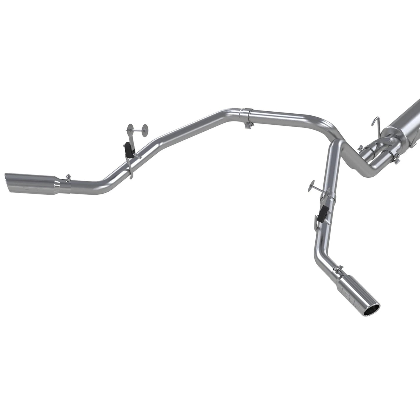 MBRP 2004-2005 Dodge Ram Hemi 1500 5.7L SC/CC-SB Cat Back Dual Split Side