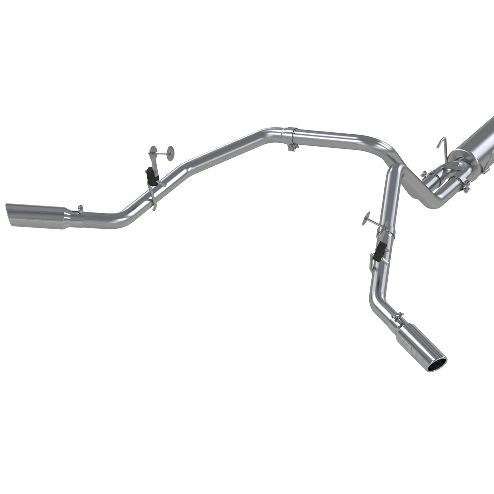 MBRP 2004-2005 Dodge Ram Hemi 1500 5.7L SC/CC-SB Cat Back Dual Split Side