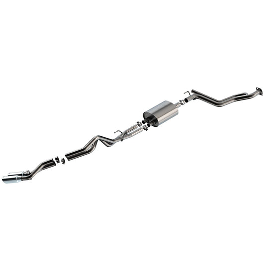Borla 2024+ Toyota Tacoma (Coil Springs Only) S Type Catback System - Chrome Tip