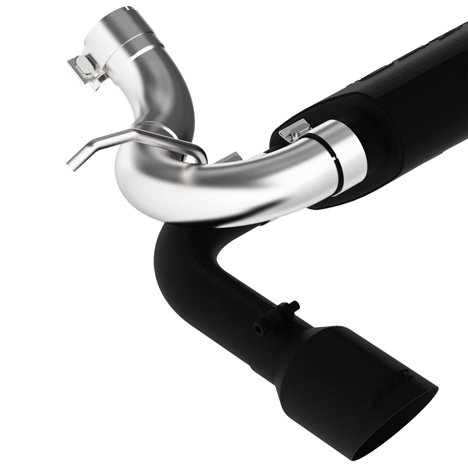 MBRP 07-14 Jeep Wrangler/Rubicon 3.6L/3.8L V6 Axle-Back Dual Rear Exit Black Performance Exhaust Sys