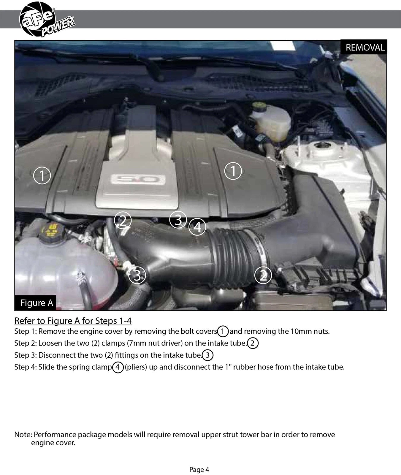 aFe Momentum GT Pro 5R Cold Air Intake System 18-19 Ford Mustang GT 5.0L V8