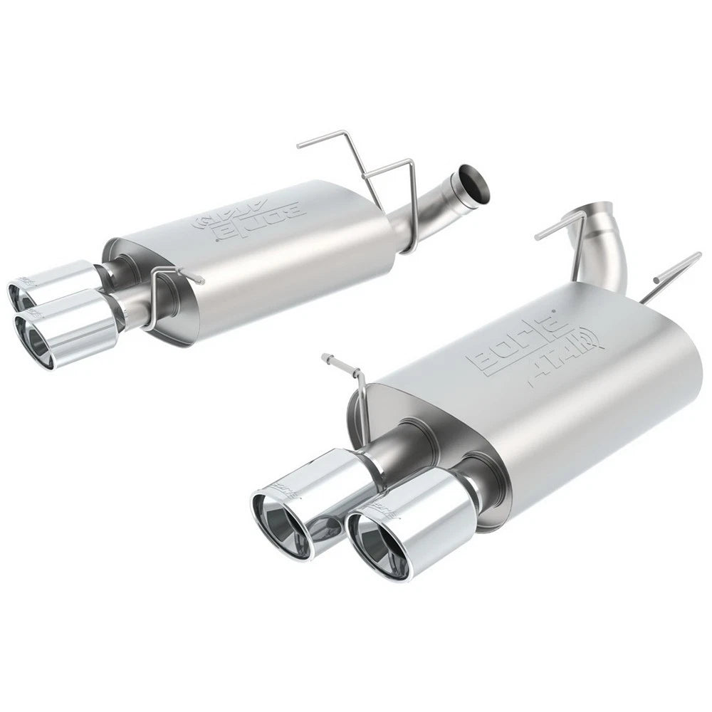 Borla 13-14 Mustang Shelby GT500 GT 5.8L V8 RWD Dual Split Rear Exit ATAK Exhaust Rear Section Only