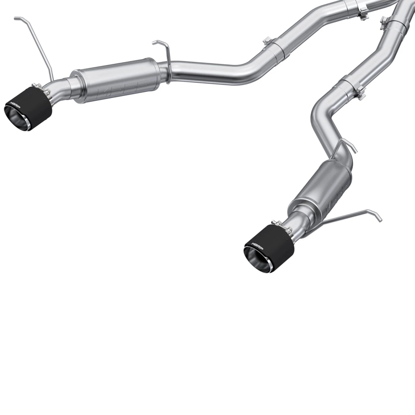 MBRP 2012+ Jeep Grand Cherokee SRT 6.4L 3in Dual Rear Exit T304SS Catback Exhaust - CF Tips