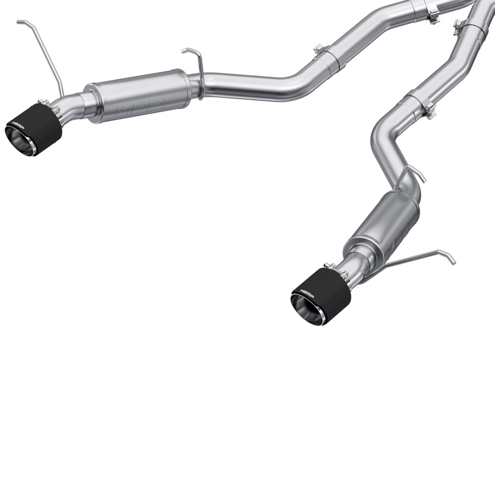 MBRP 2012+ Jeep Grand Cherokee SRT 6.4L 3in Dual Rear Exit T304SS Catback Exhaust - CF Tips