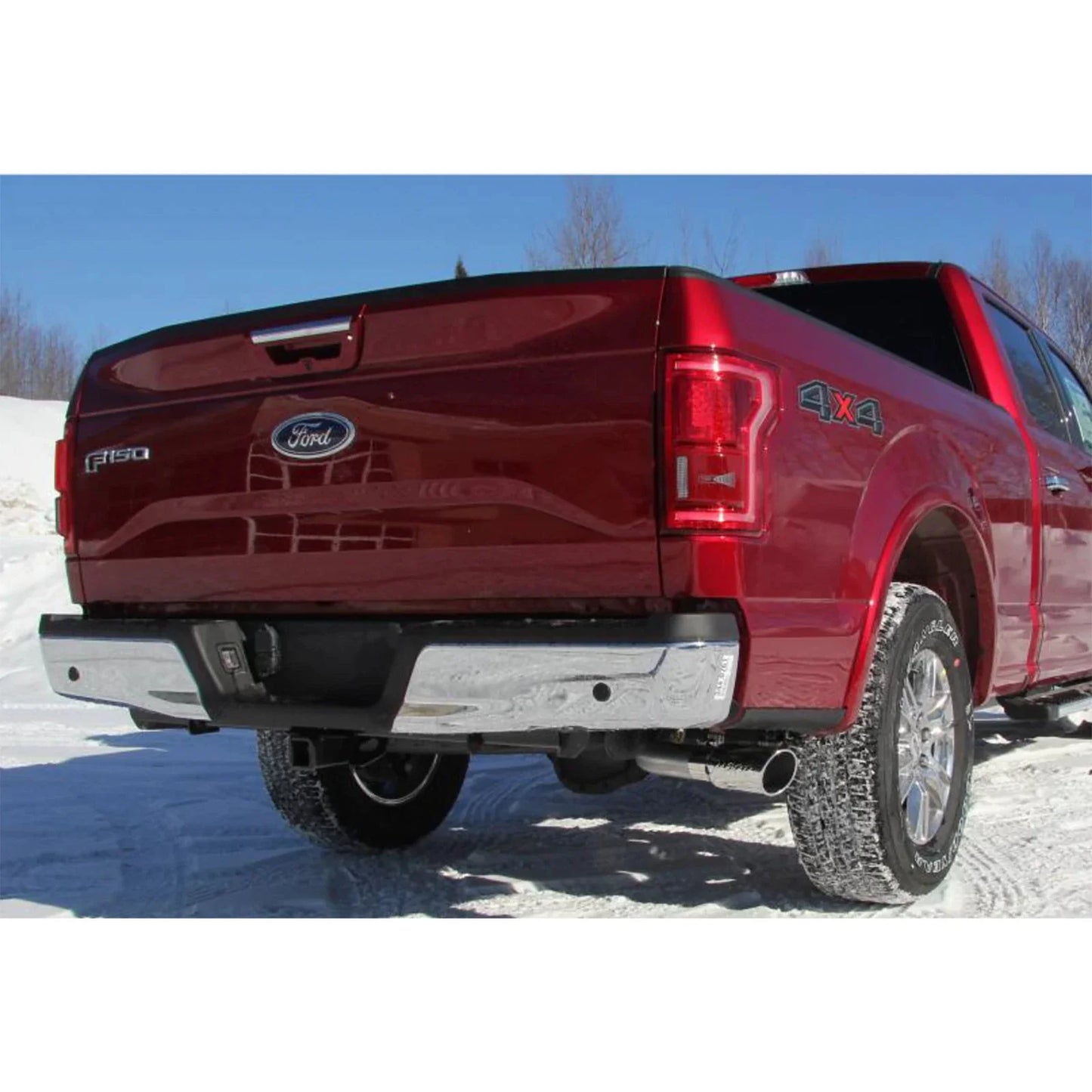 MBRP 2015 Ford F-150 2.7L / 3.5L EcoBoost 3in Cat Back Single Side Alum Exhaust System