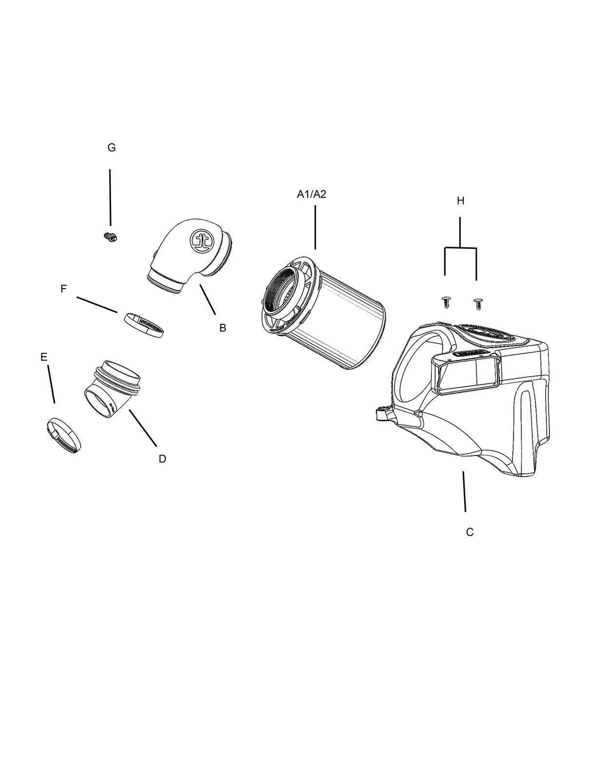 aFe 18-21 Hyundai Kona L4 2.0L Takeda Momentum Cold Air Intake System w/ Pro 5R Media