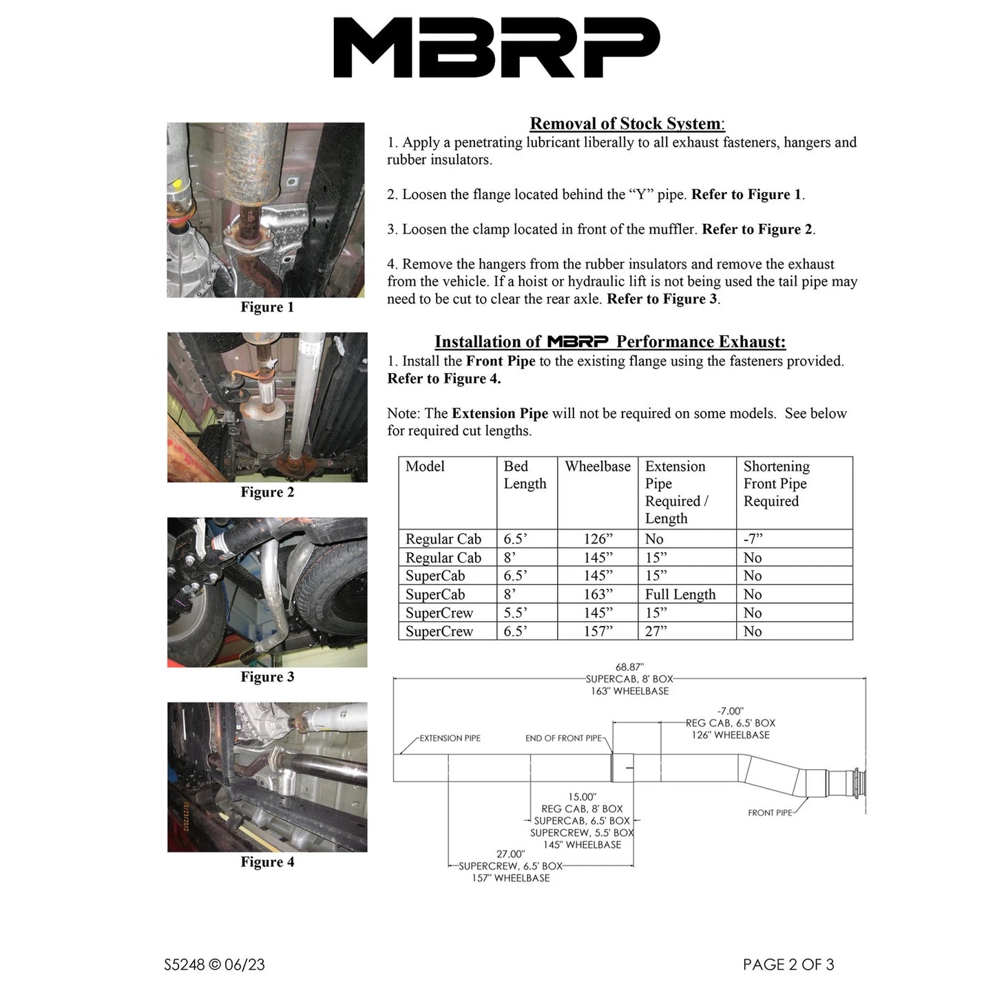 MBRP 11-13 Ford F-150 3.5L V6 EcoBoost 4in Cat Back Single Side Alum Exhaust System