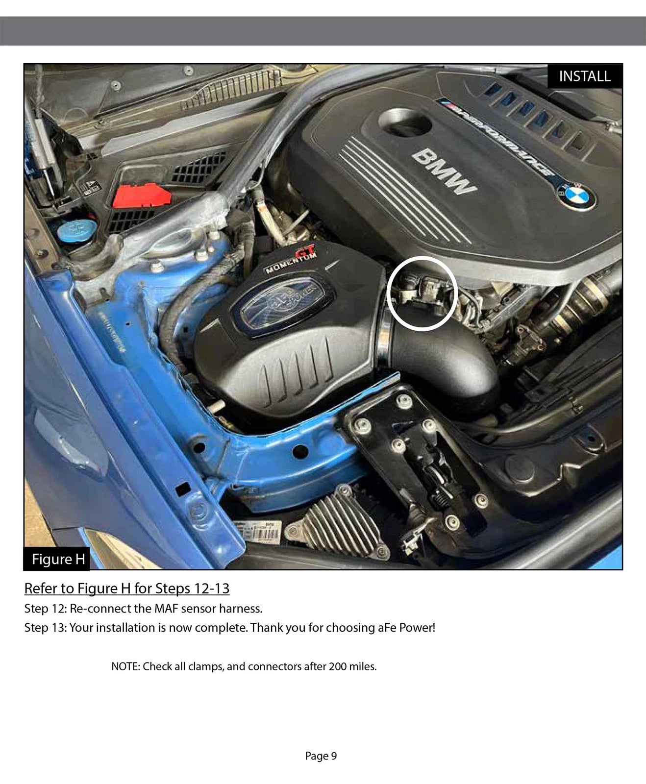 aFe Momentum GT Pro 5R Cold Air Intake System 16-17 BMW 340i/ix B58