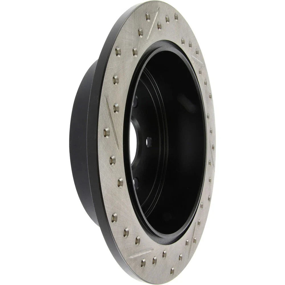 StopTech 08-10 Impreza WRX (Exc STi)/08-10 Impreza Coupe/Sedan Slotted & Drilled Left Rear Rotor