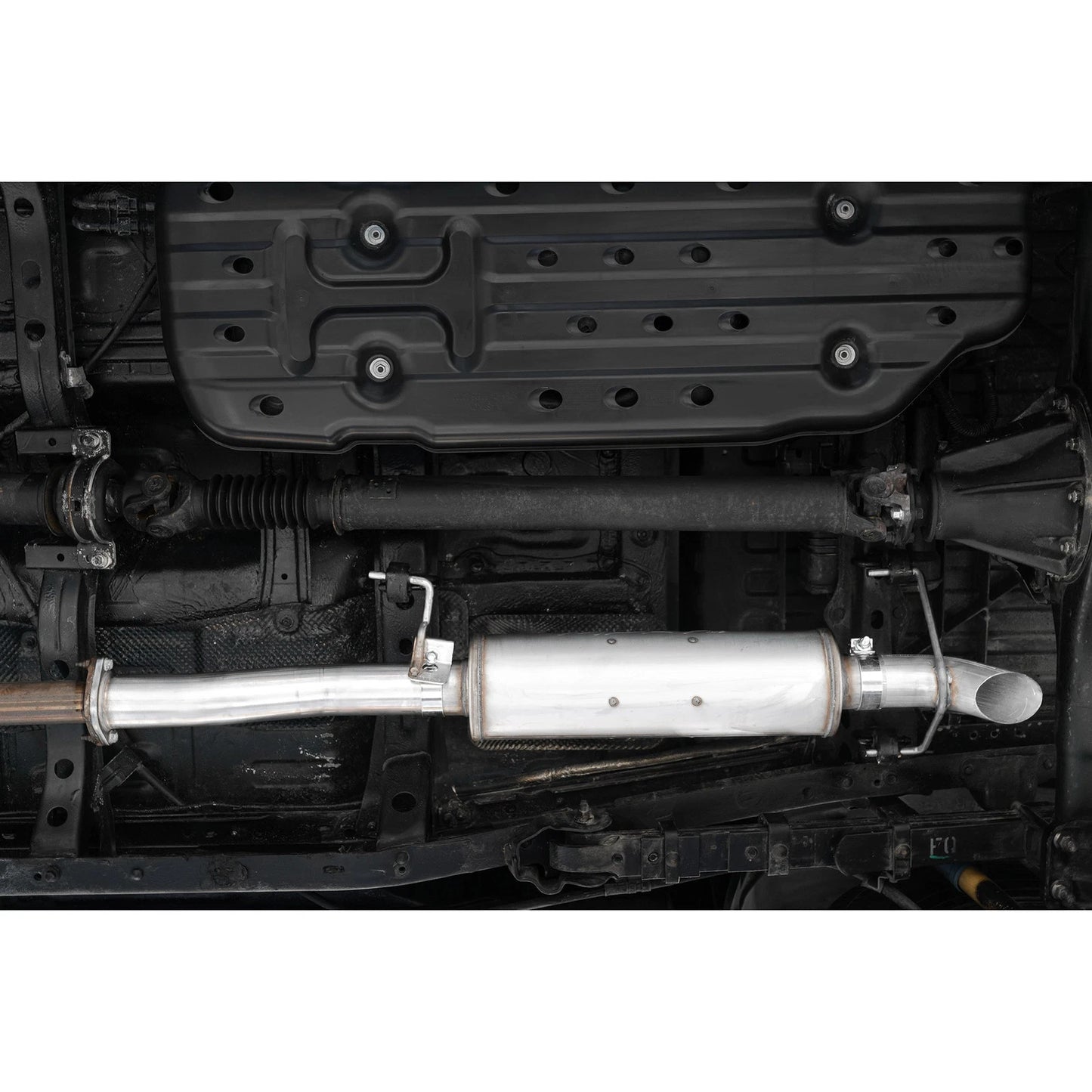 MBRP 2016 Toyota Tacoma 3.5L Cat Back Turn Down Style Aluminized Exhaust System