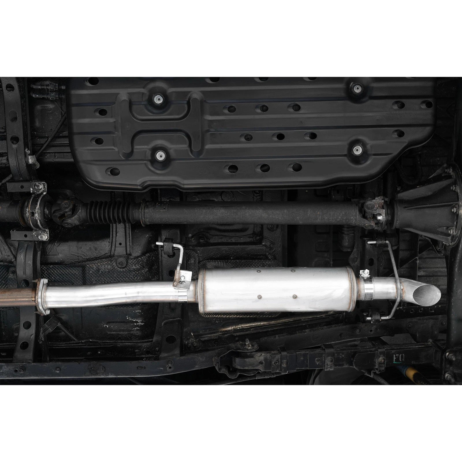 MBRP 2016 Toyota Tacoma 3.5L Cat Back Turn Down Style Aluminized Exhaust System