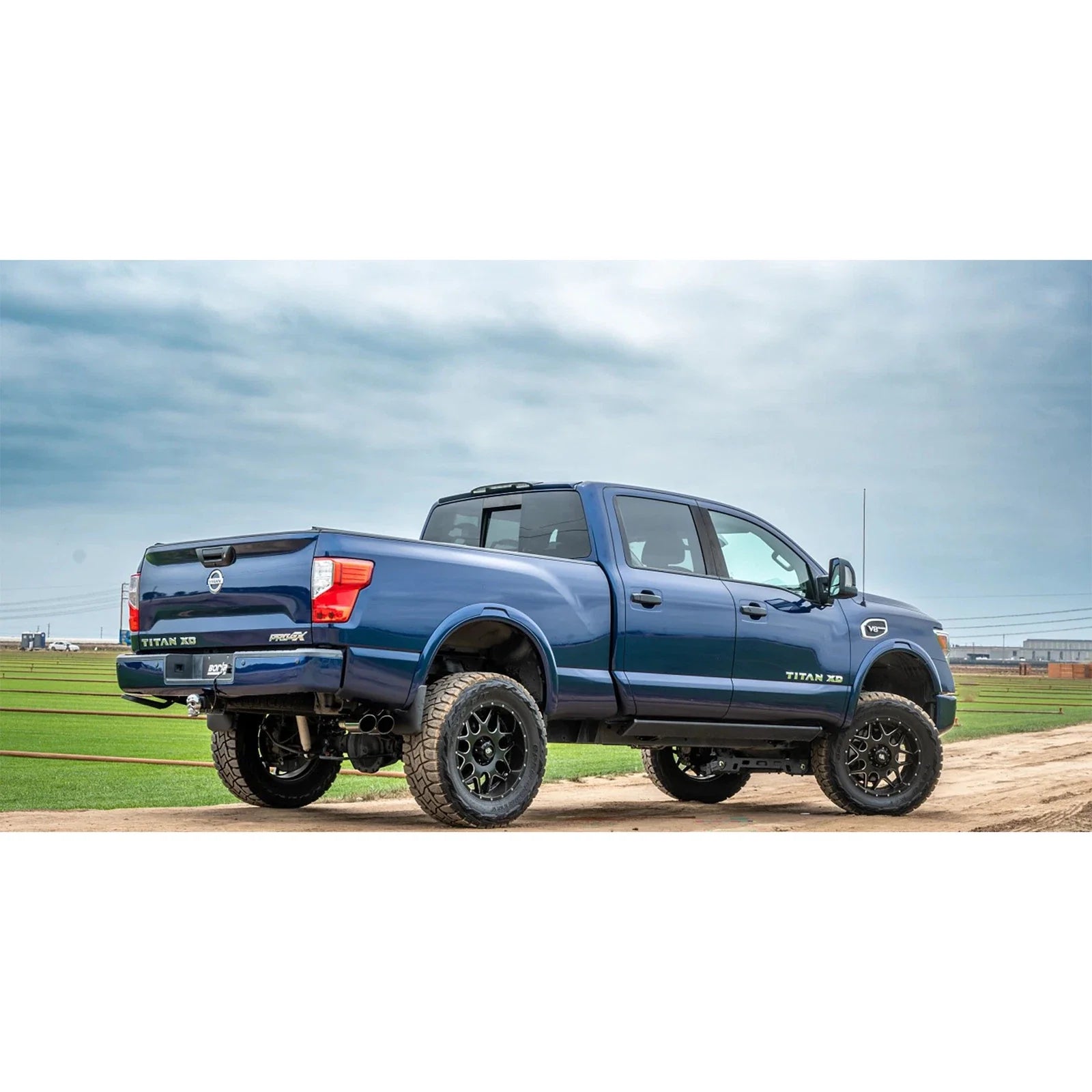Borla 16-24 Nissan Titan XD S-Type Cat Back Exhaust