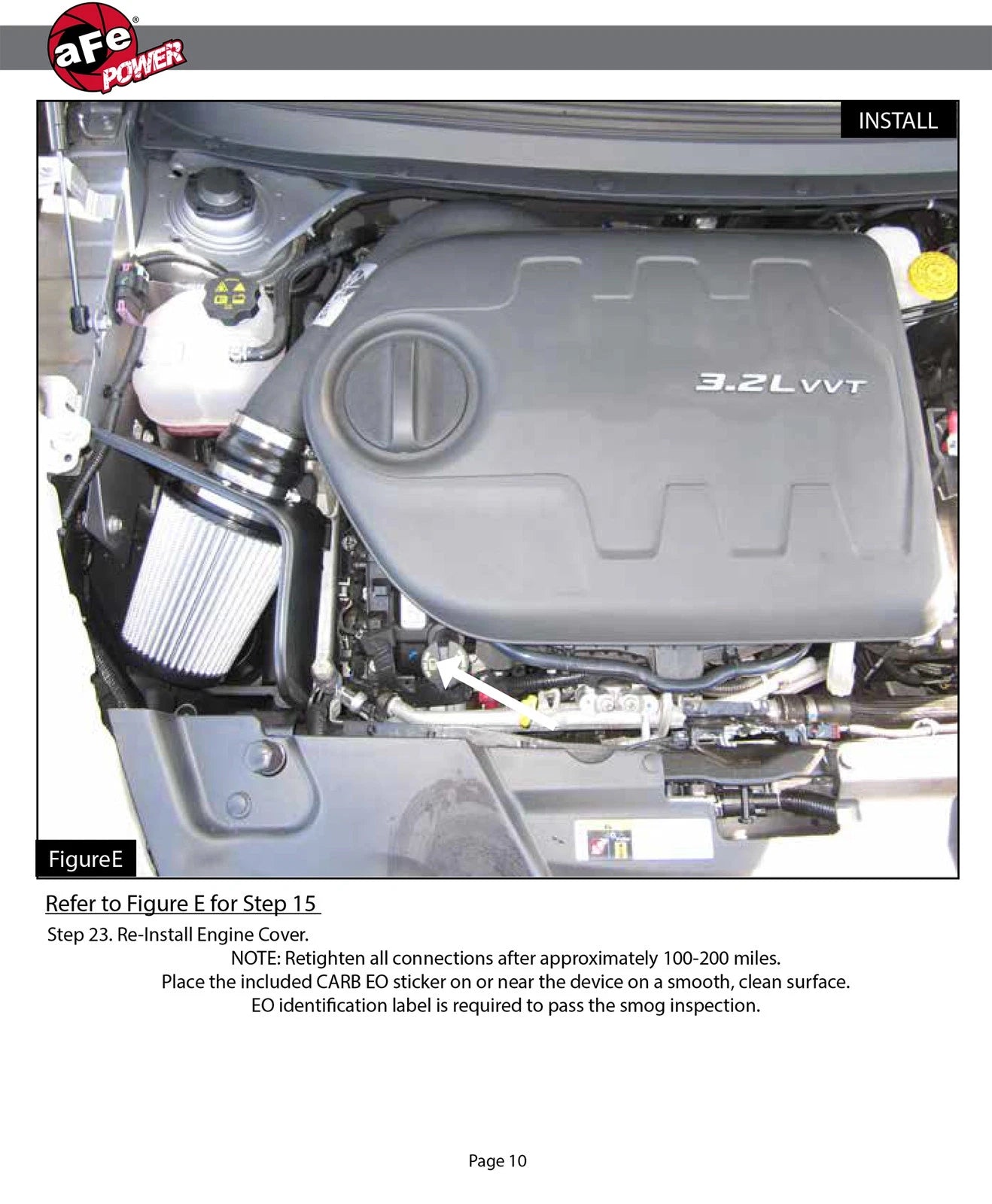 aFe MagnumFORCE Intake Stage-2 PRO 5R 2014 Jeep Cherokee V6 3.2L