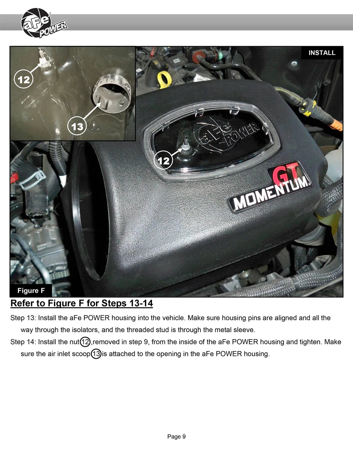 aFe 20-23 Ford Explorer L4 2.3L Momentum GT Cold Air Intake System w/ Pro 5R Filter