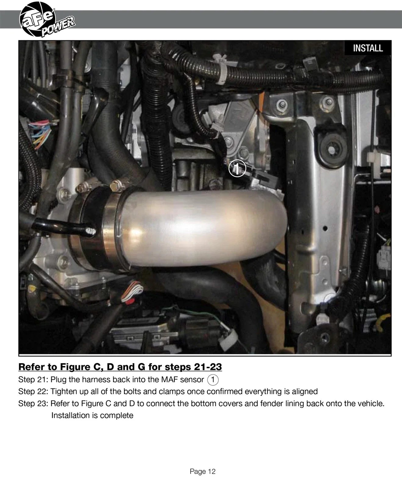 aFe Takeda Intakes Stage-2 PDS AIS PDS Mazda 3 10-11 L4-2.5L (blk)