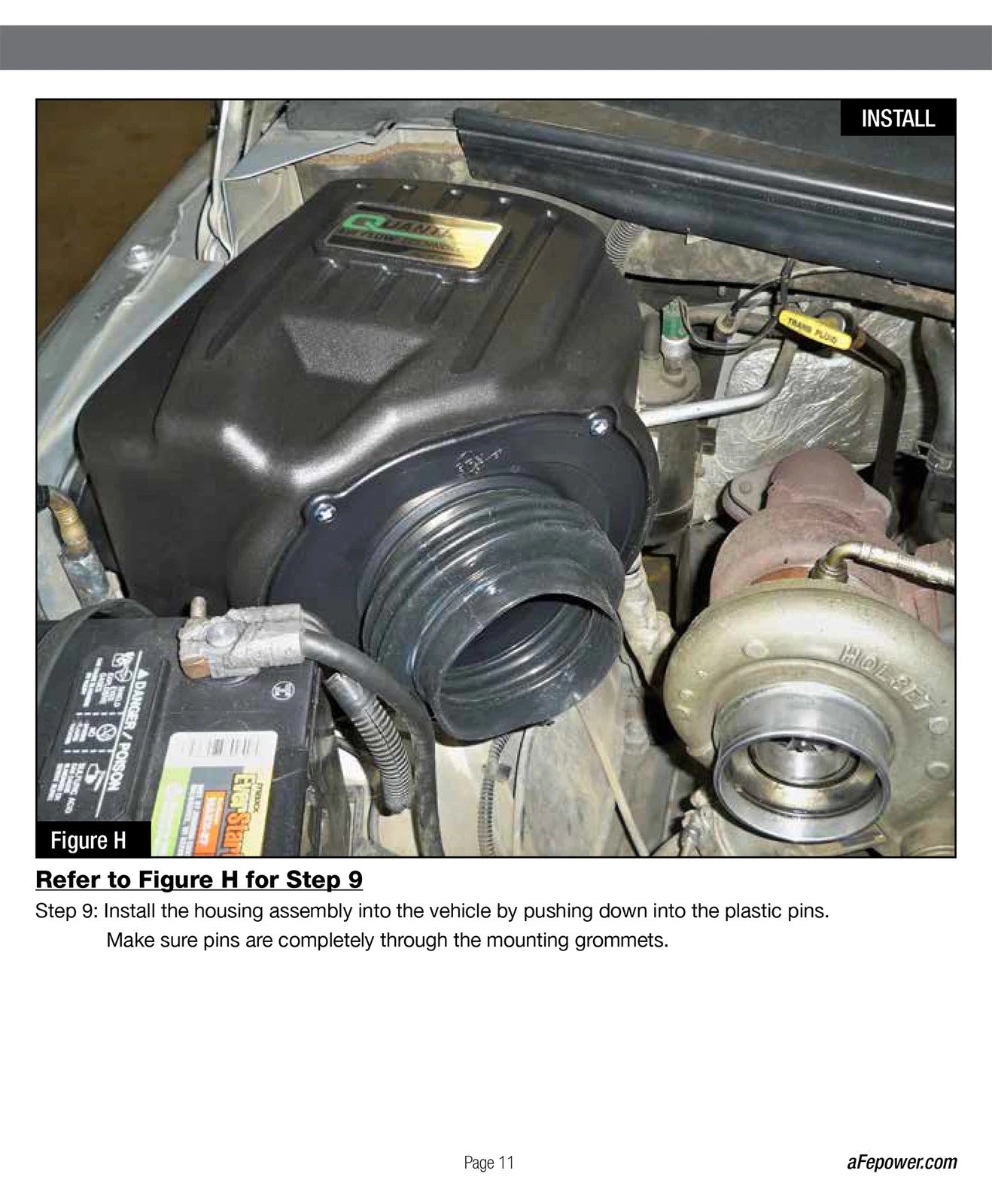 aFe Quantum Pro 5R Cold Air Intake System 94-02 Dodge Cummins L6-5.9L - Oiled