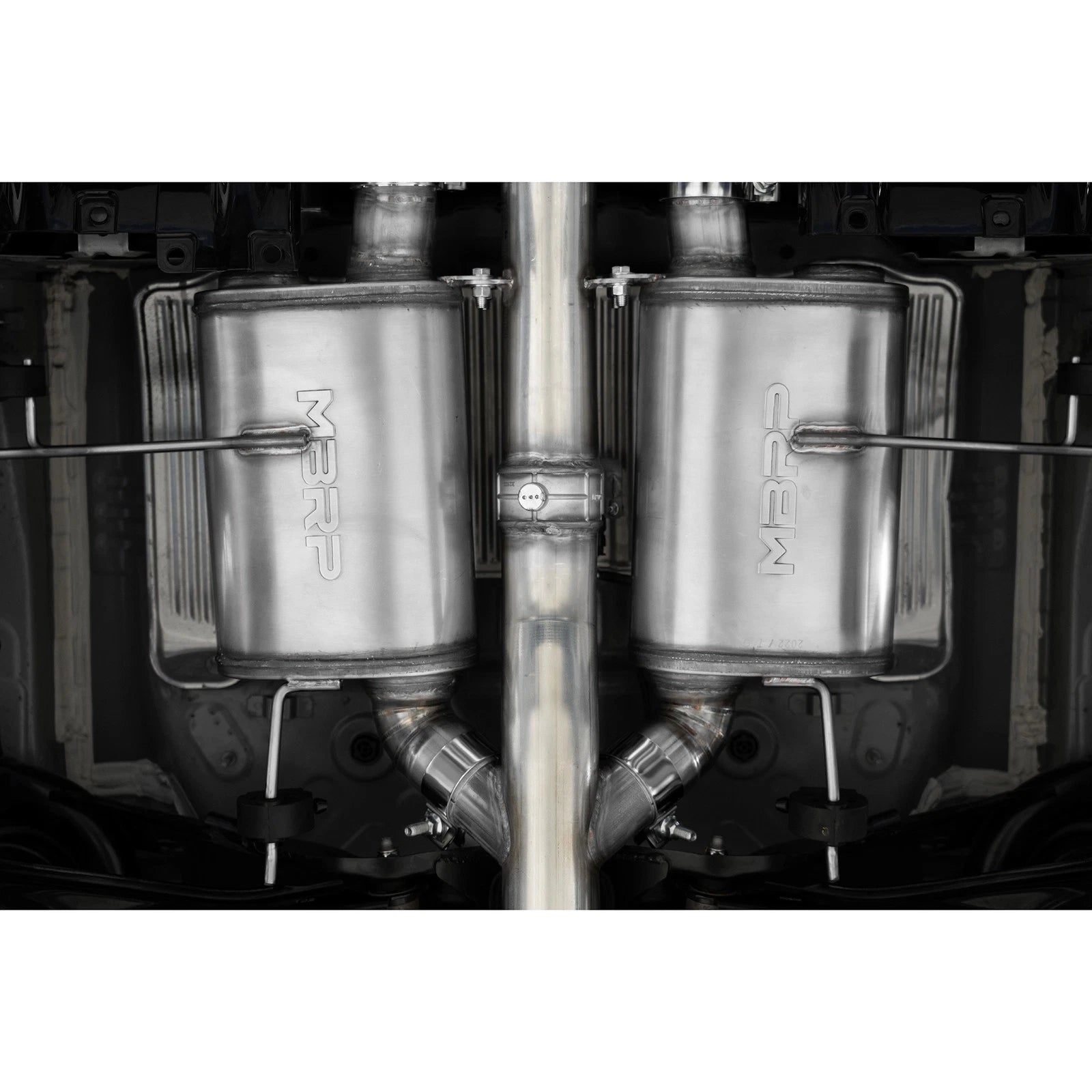MBRP 23-24 Honda Civic Type R 2.0L T304 SS 3in Cat-Back Exhaust Triple Center Outlet w/ Burnt Tips