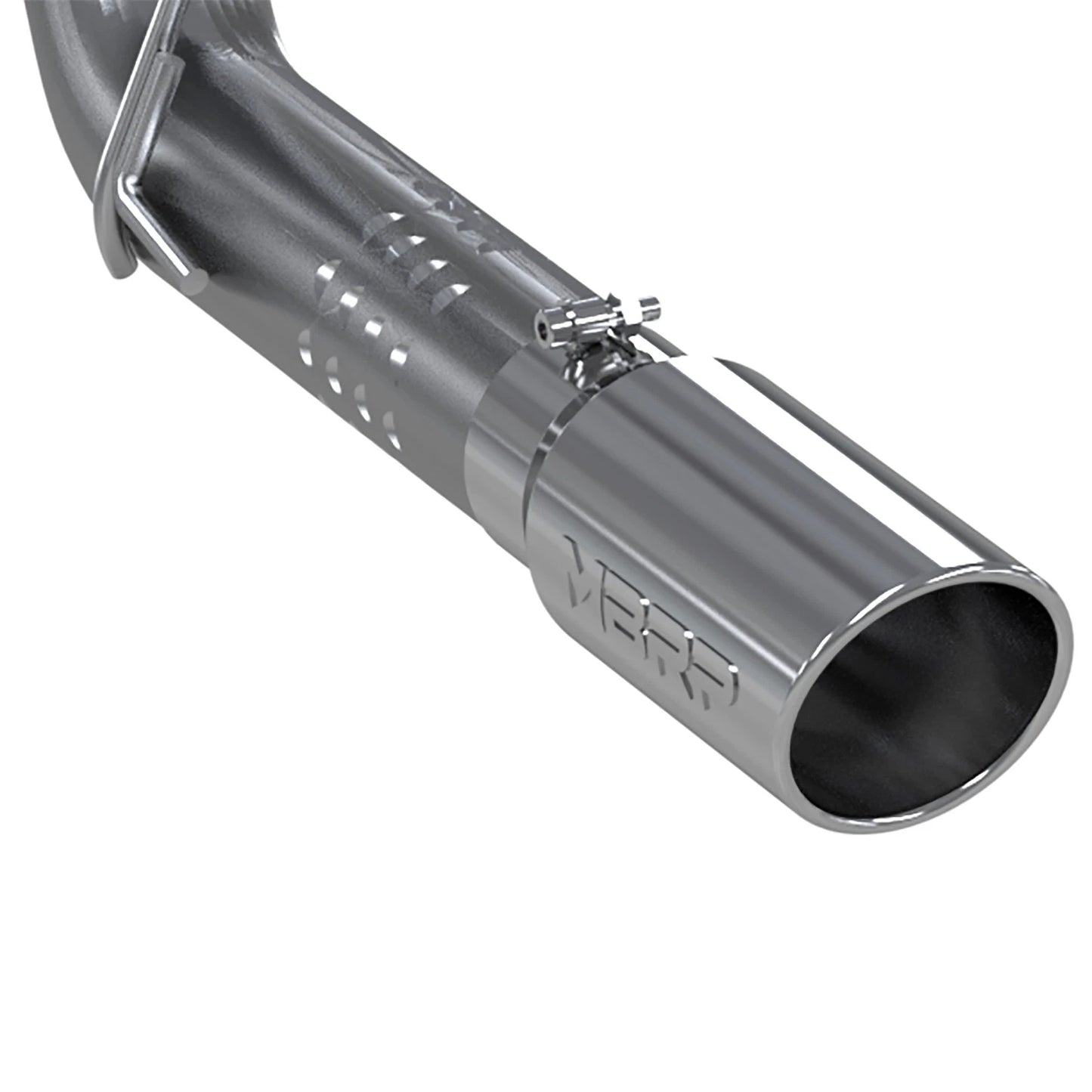 MBRP 2015 Ford F250/350/450 6.7L 4in Single Side Exit T409 Exhaust Includes 5in Tip